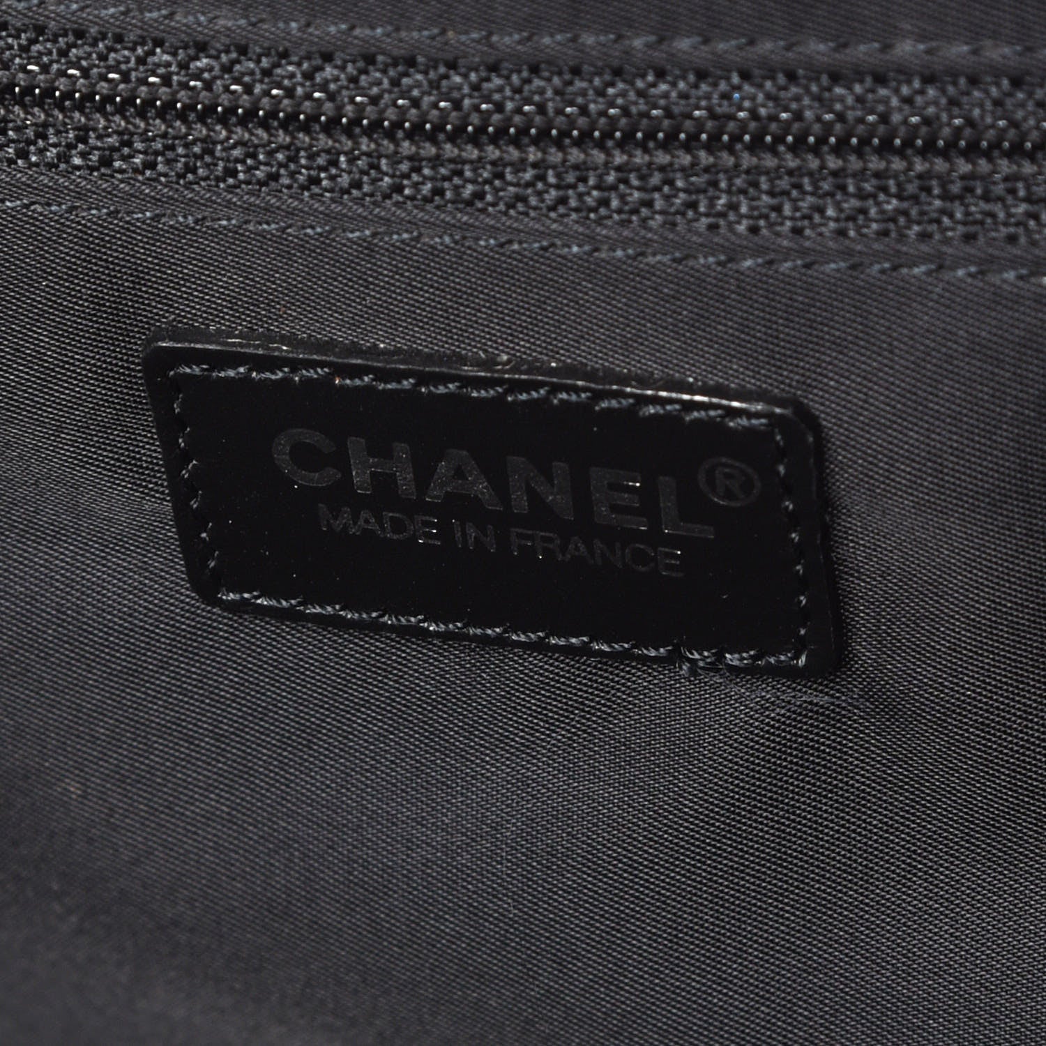 Chanel Nylon Large Travel Tote Black 8 of 9