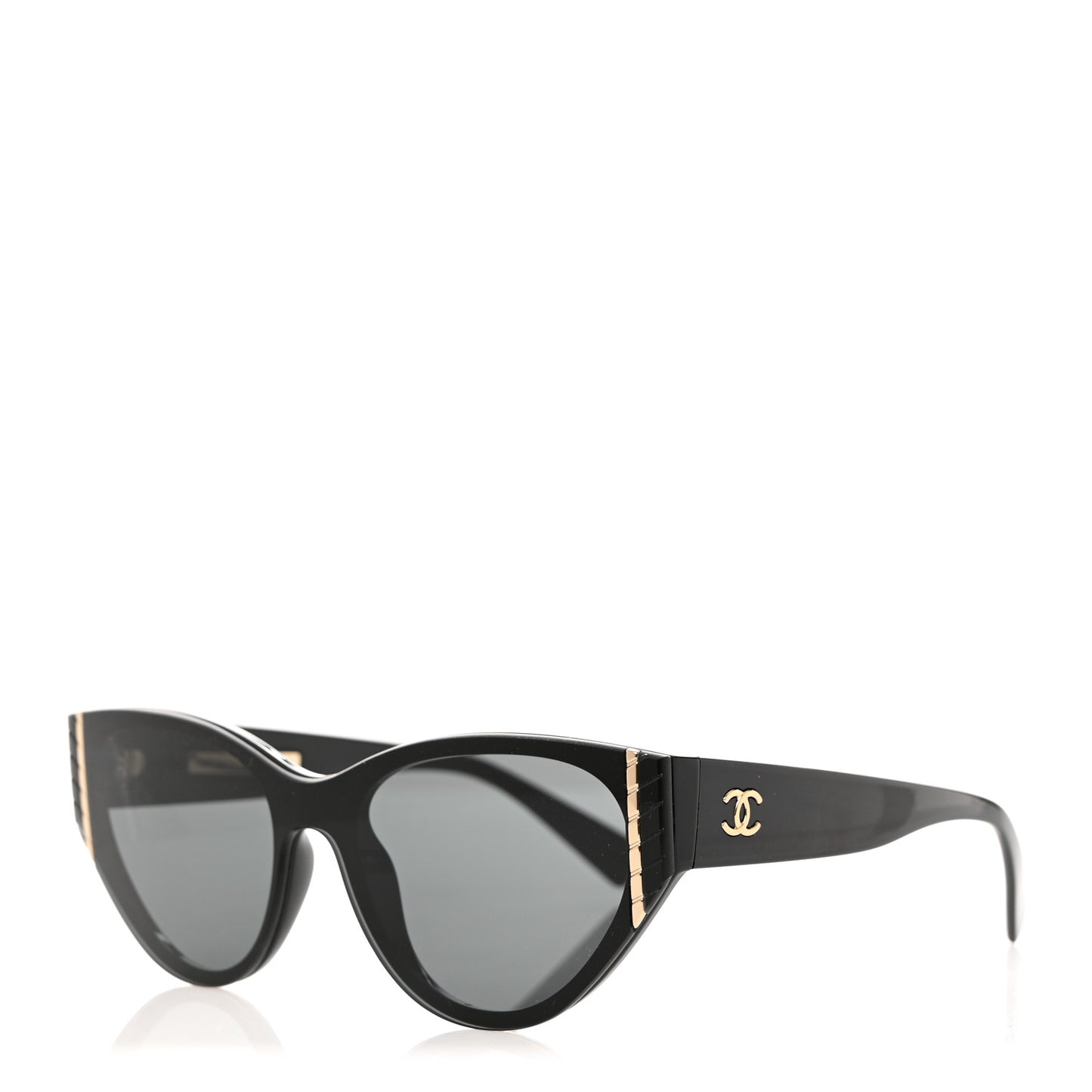 Acetate Cat Eye Sunglasses 6054 Black