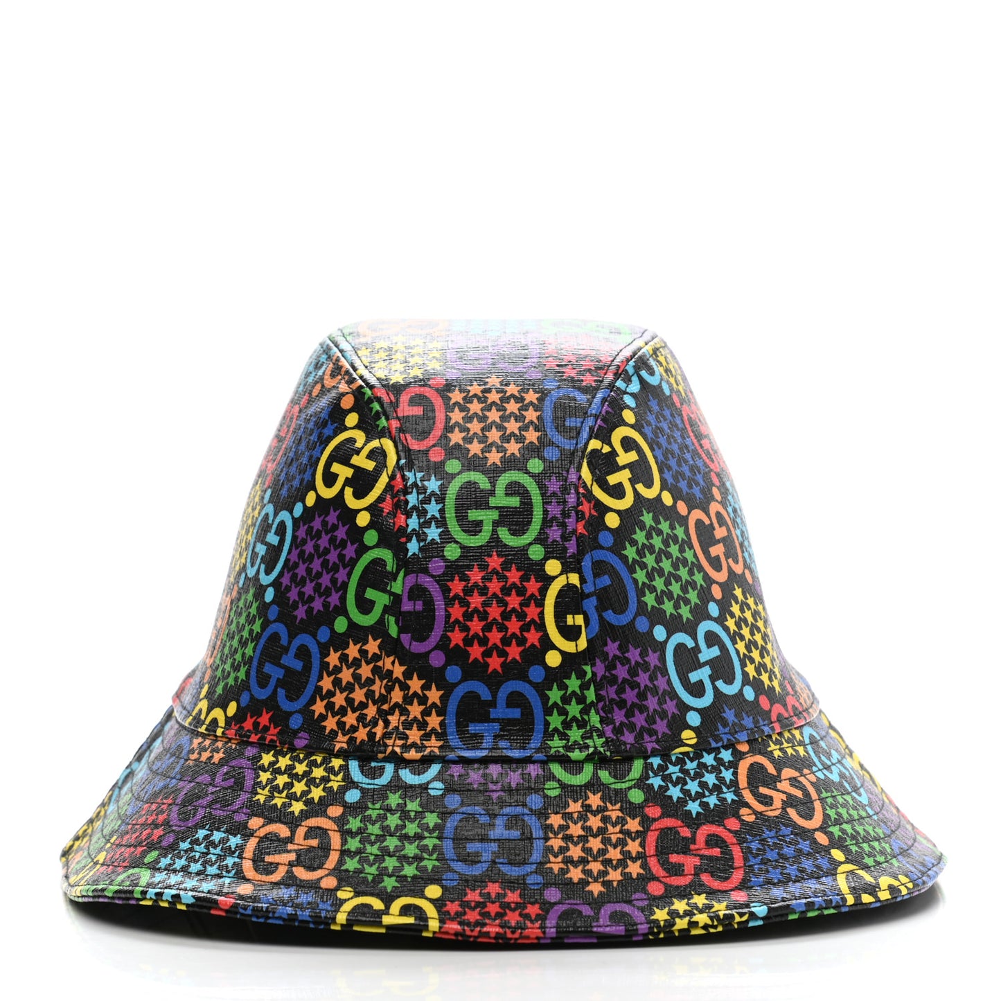 GG Supreme Monogram Psychedelic Fedora Hat S Multicolor
