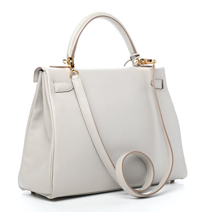 Hermes Evercolor Kelly Retourne 32 Gris Perle 2 of 9