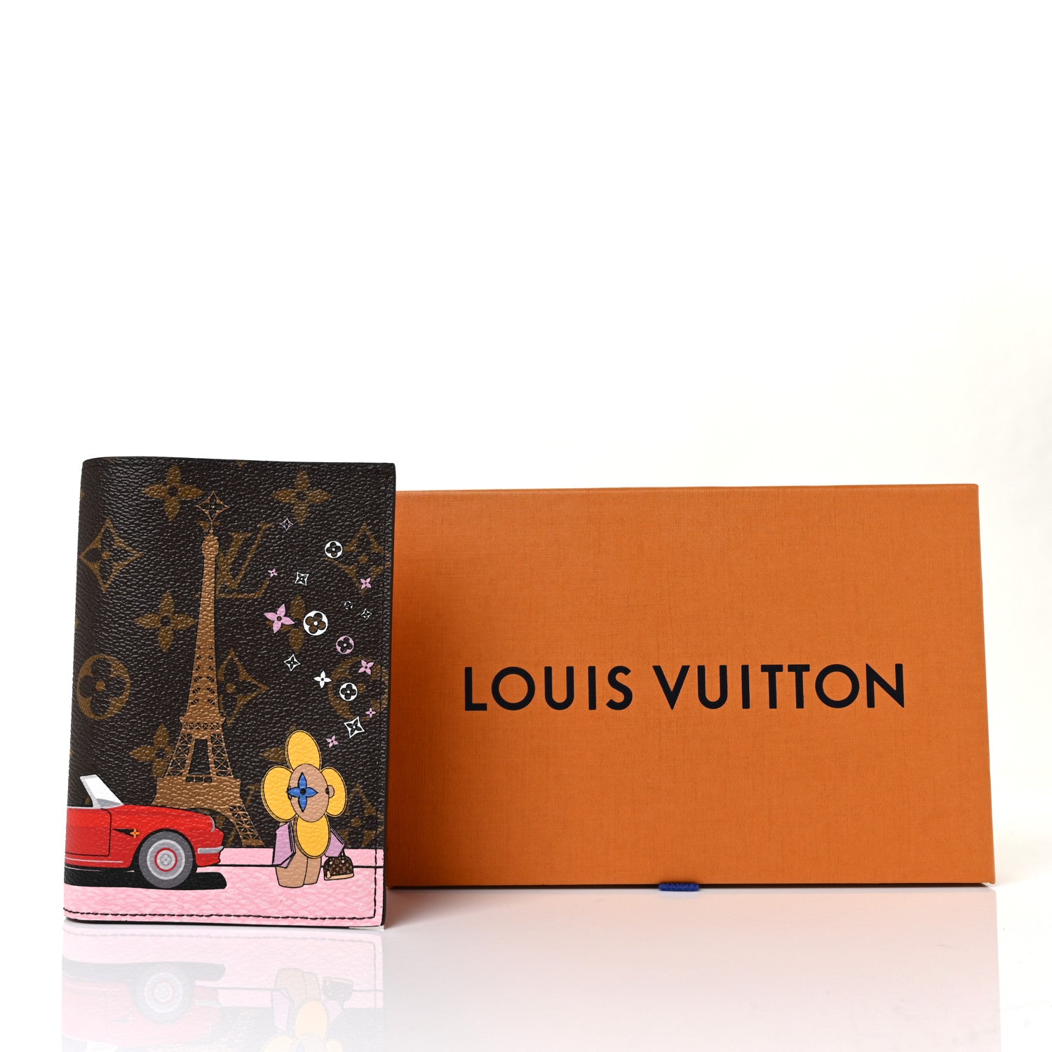 Louis Vuitton Monogram 2019 Christmas Animation Passport Cover Rouge 9 of 9