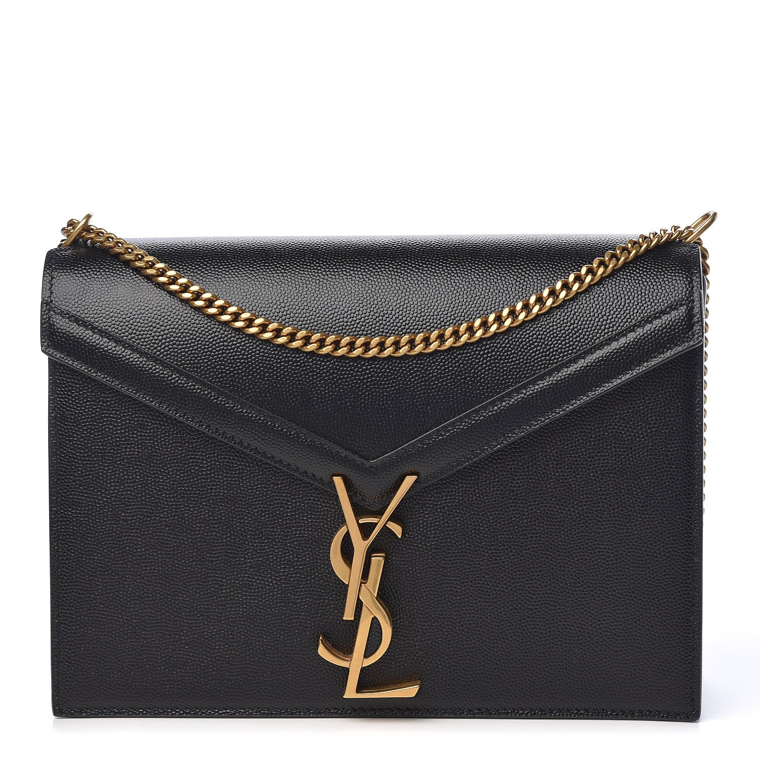 Saint Laurent Grain De Poudre Monogram Marceau Crossbody Bag Black 1 of 10