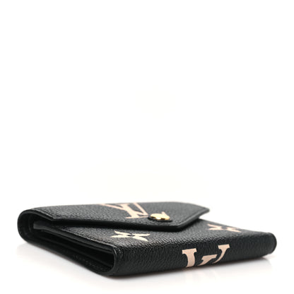 Louis Vuitton Empreinte Monogram Giant Victorine Wallet Black Beige 4 of 8