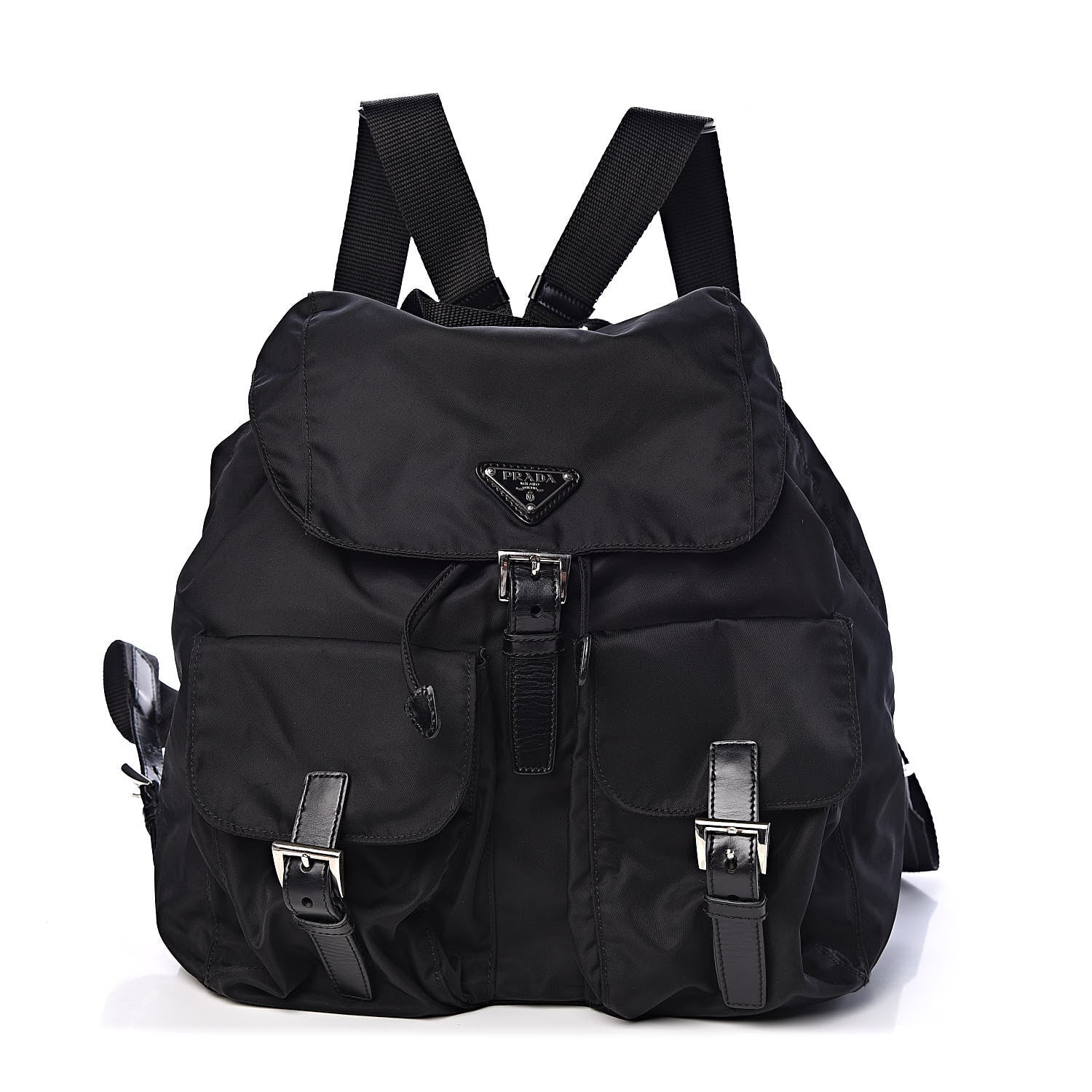 Prada Tessuto Nylon Vela Backpack Black 1 of 12