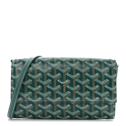 Goyard Goyardine Varenne Continental Wallet Green 1 of 10
