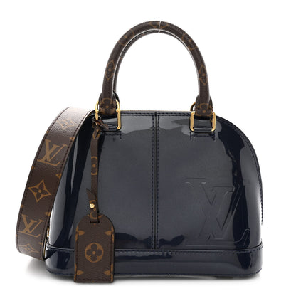 Louis Vuitton Patent Monogram Alma BB Marine 1 of 11