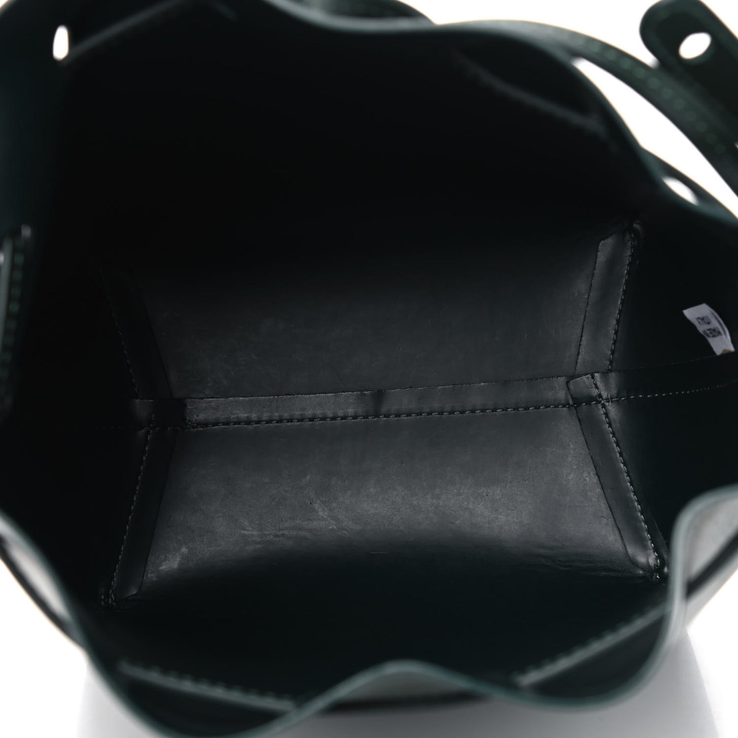 Calfskin Mini Bucket Bag Moss