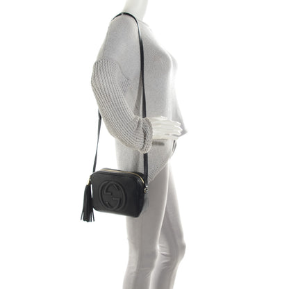 Gucci Pebbled Calfskin Small Soho Disco Bag Black 2 of 7