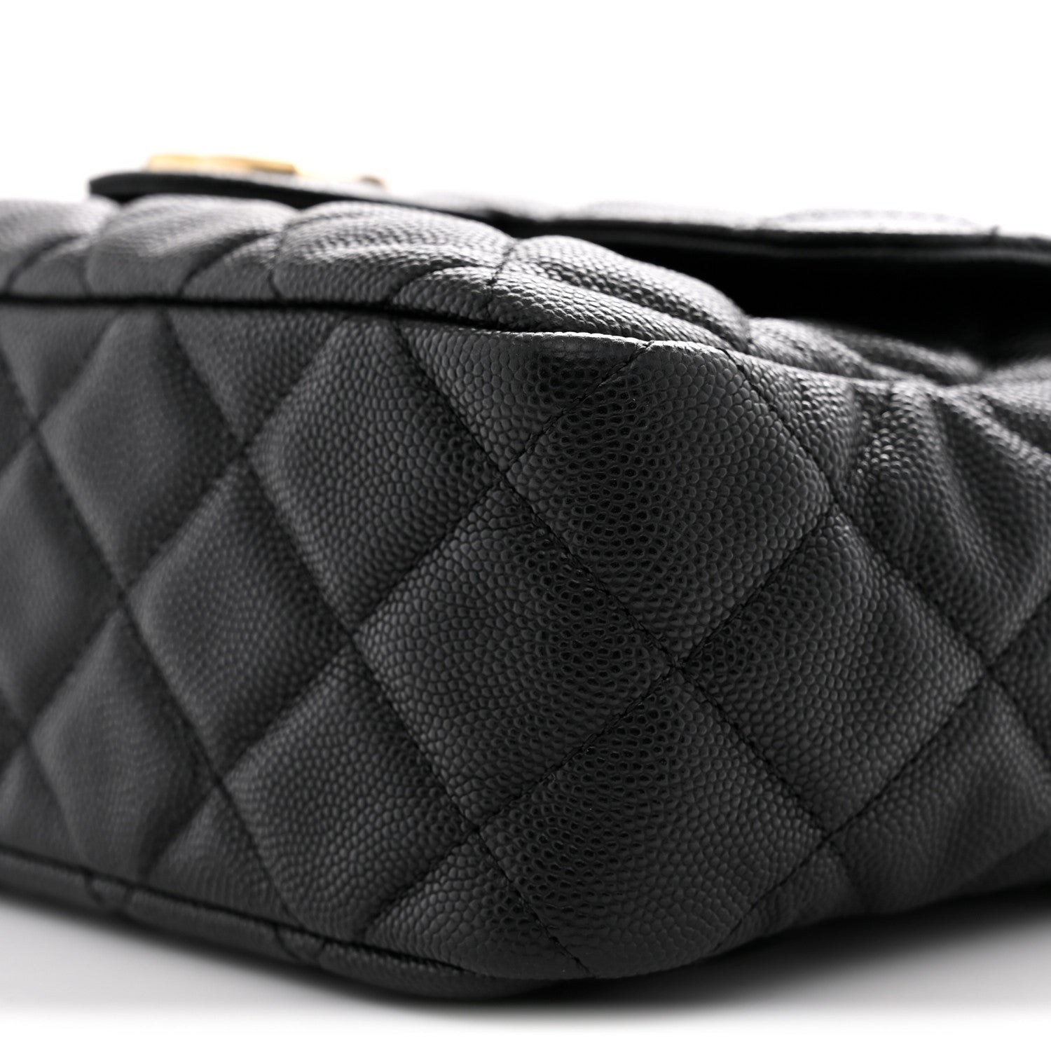 Chanel Caviar Quilted Wavy CC Hobo Black 10 of 12