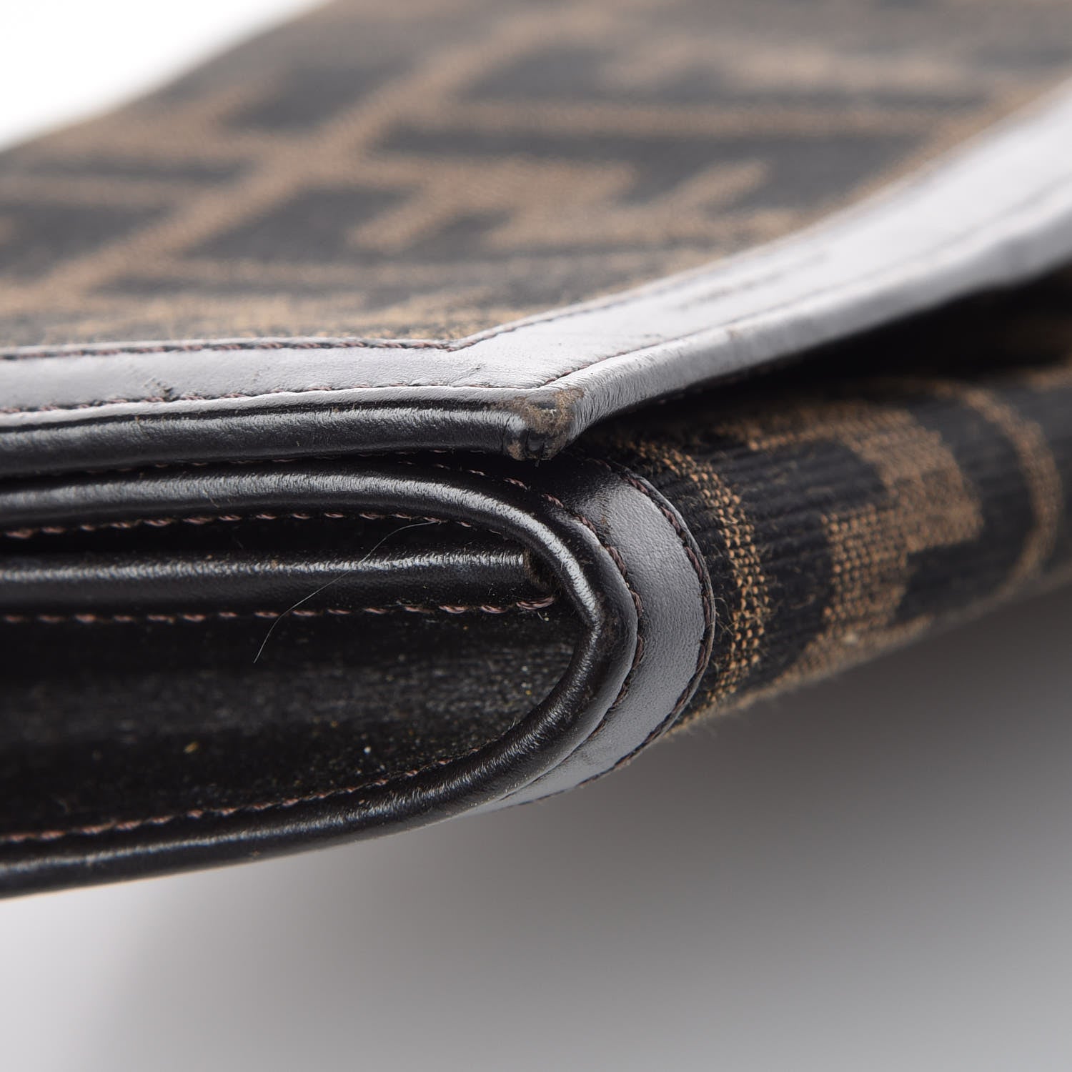 Fendi Zucca Continental Wallet Tobacco Moro 5 of 15