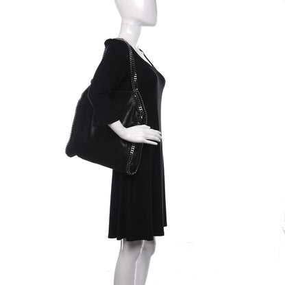 Stella McCartney Shaggy Deer Small Falabella Tote Black 2 of 11