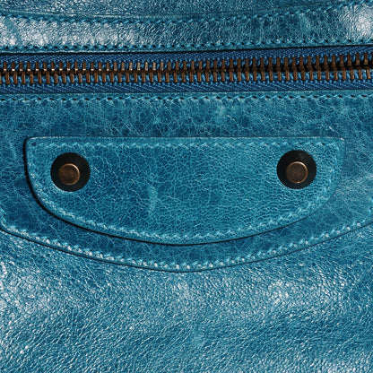 Balenciaga Chevre Classic Hardware First Aquamarine 10 of 13