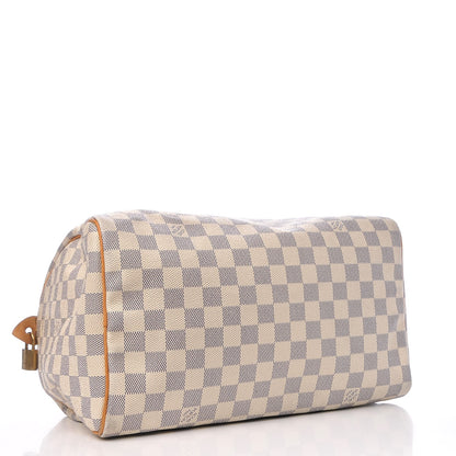Louis Vuitton Damier Azur Speedy 30 4 of 14