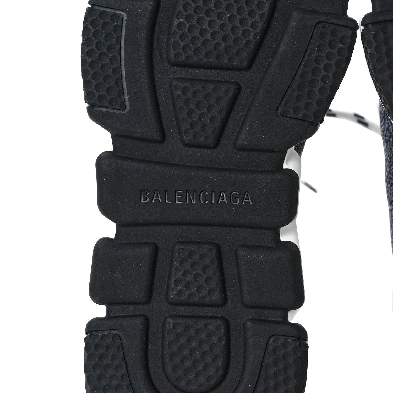 Balenciaga Chine Knit Bi-Color Sole Womens Speed Lace Up Sneakers 37 7 of 8