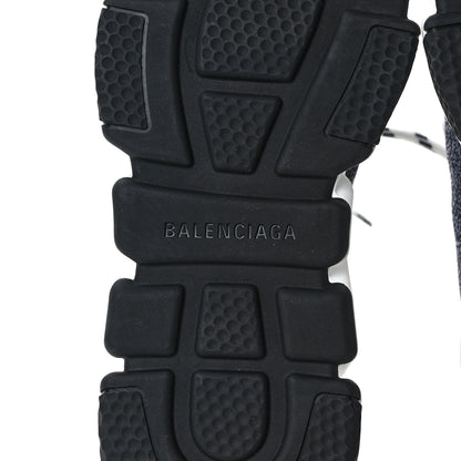 Balenciaga Chine Knit Bi-Color Sole Womens Speed Lace Up Sneakers 37 7 of 8