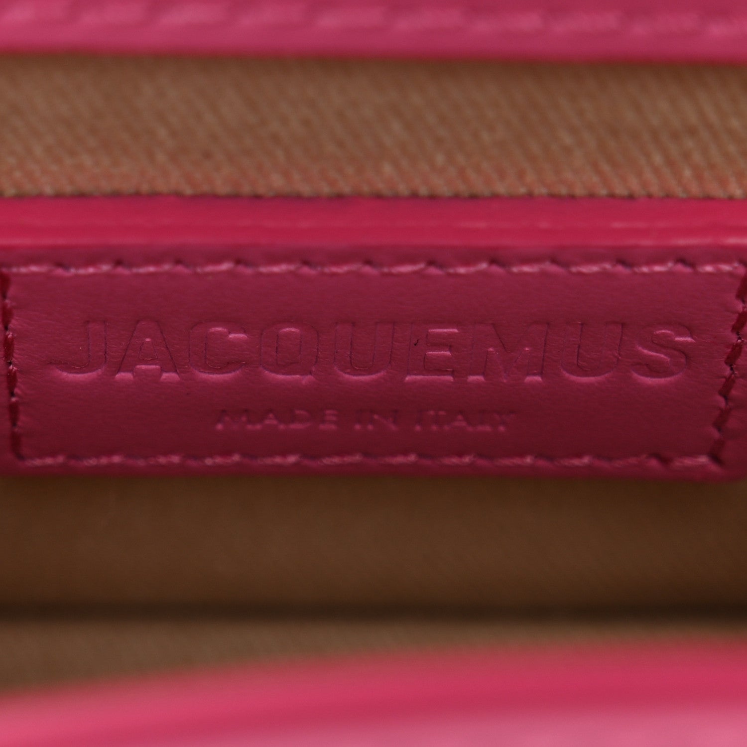 Jacquemus Smooth Calfskin Le Chiquito Pink 6 of 11