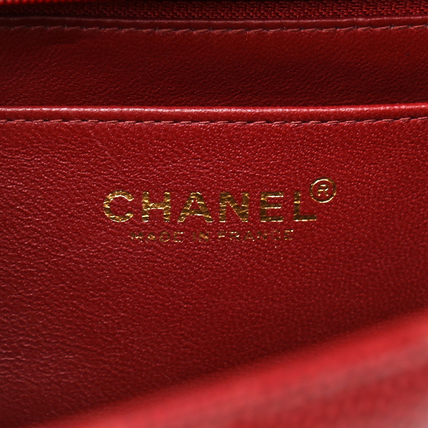 Chanel Caviar Quilted Jumbo Single Flap Bordeaux 6 of 10