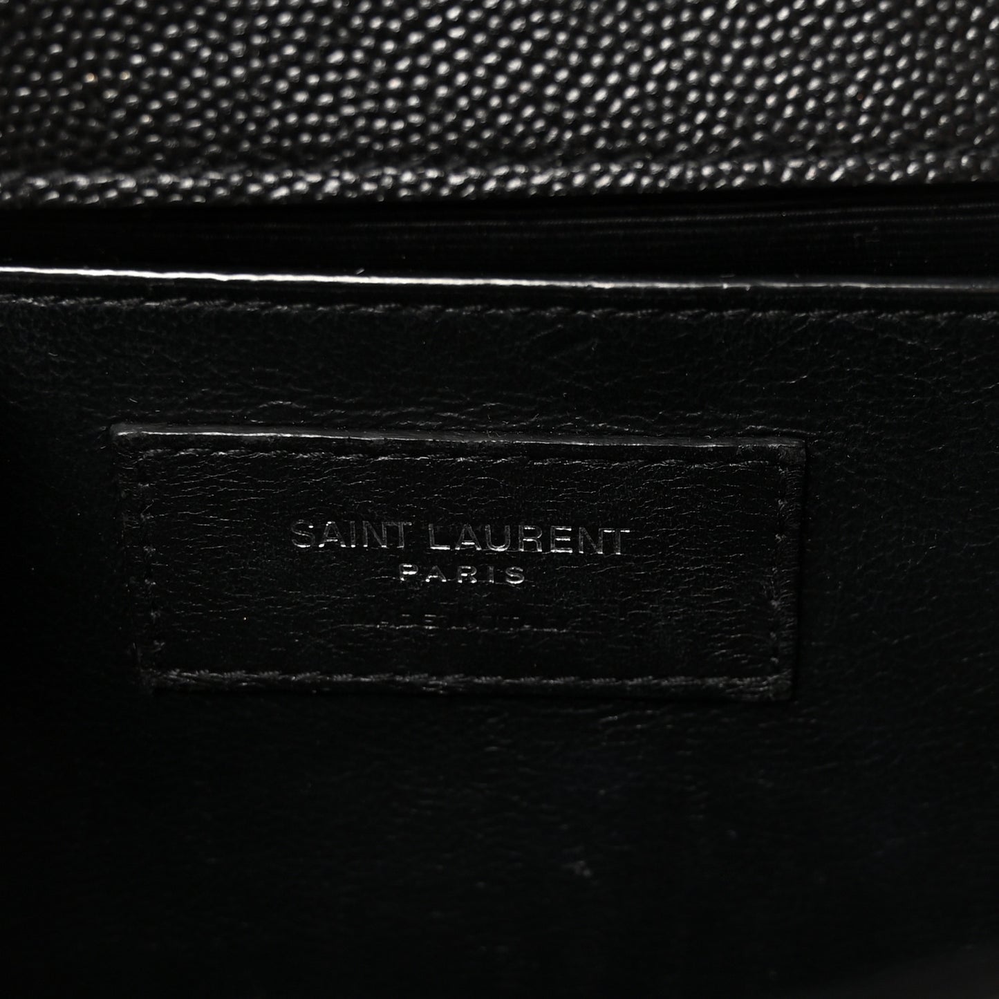 Grain De Poudre Small Monogram Kate Satchel Black