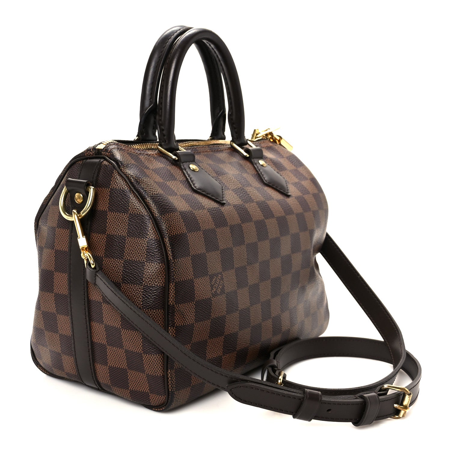 Louis Vuitton Damier Ebene Speedy Bandouliere 25 3 of 9