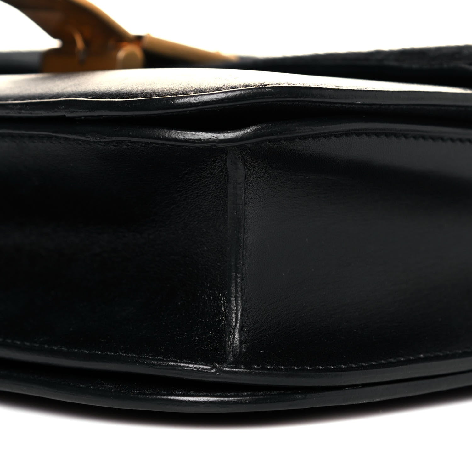 Celine Box Calfskin Pony Hair Medium Box Flap Black 7 of 10