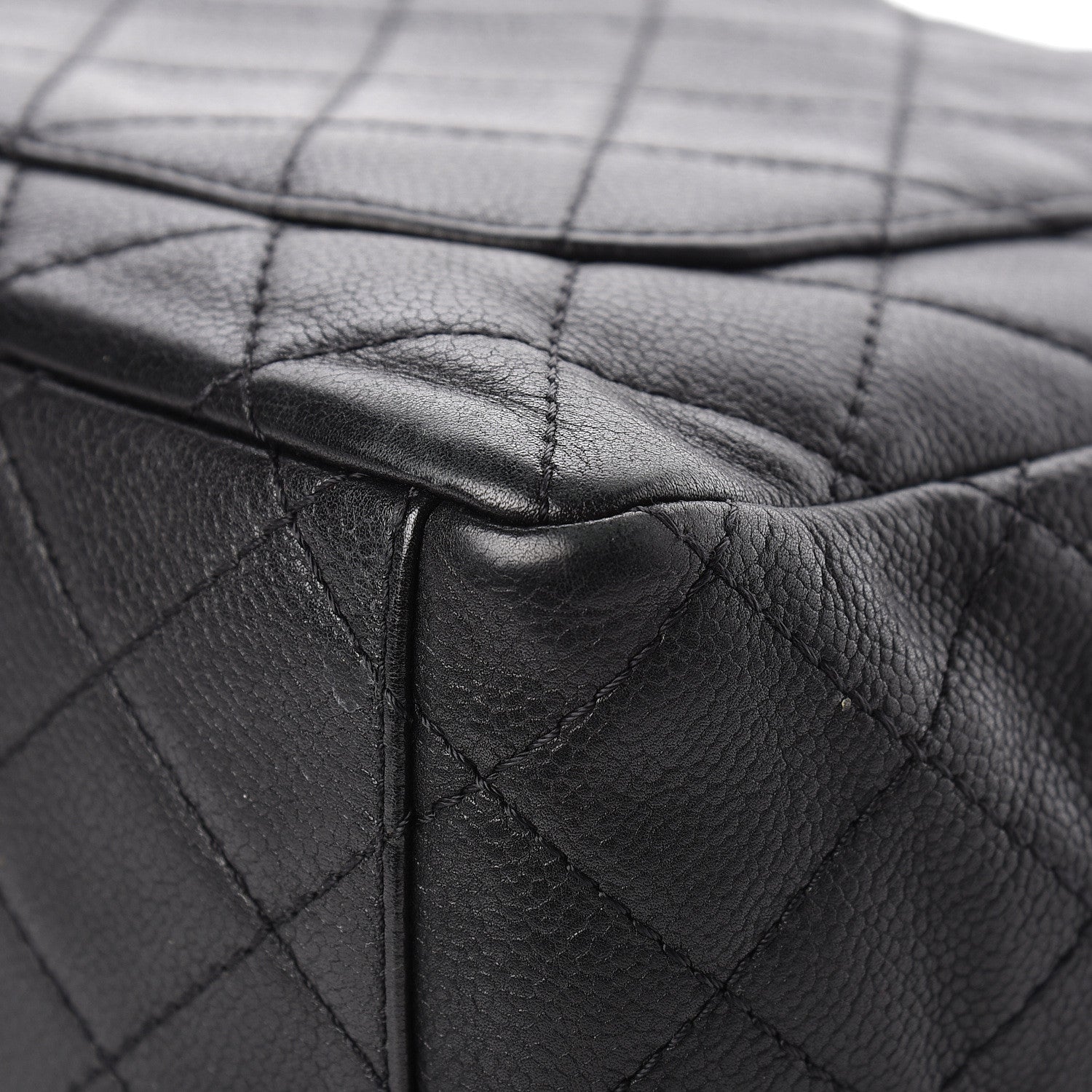 Chanel Caviar Quilted Maxi Single Flap Black 18 of 21