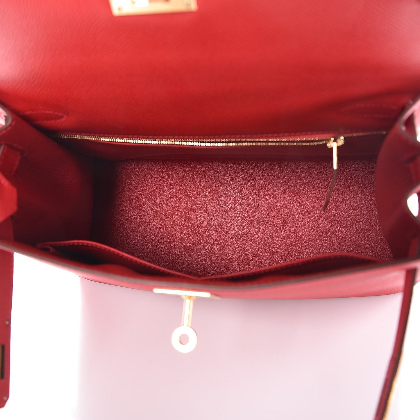 Epsom Kelly Sellier 28 Rouge Casaque