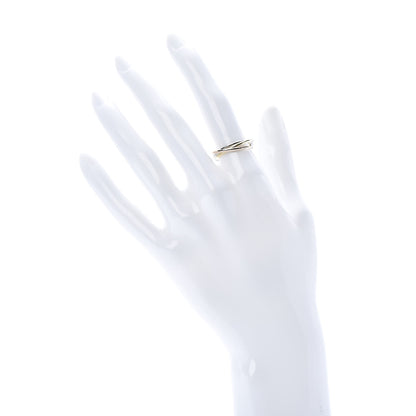 Cartier 18K Pink Yellow White Gold Extra Small Trinity Ring 53 6.25 2 of 5