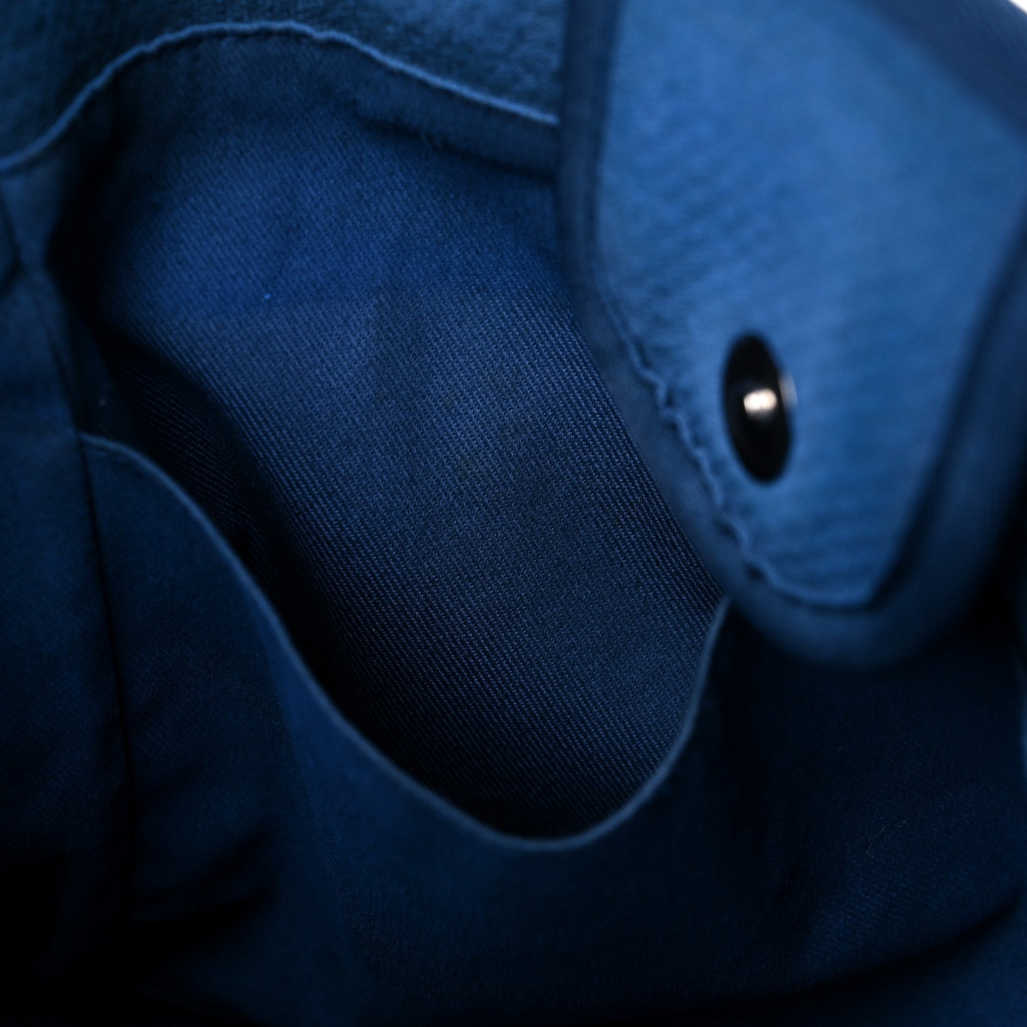 Chanel Canvas Medium Deauville Tote Blue 17 of 27