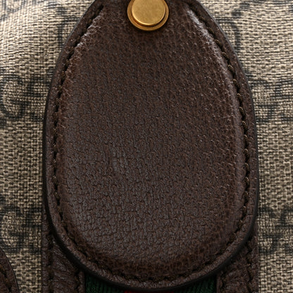 Gucci Soft GG Supreme Monogram Web Neo Vintage Duffle Bag Beige New Acero Crop 18 of 25