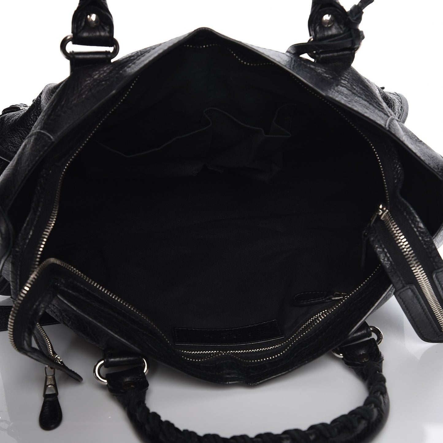 Agneau Giant 12 Silver Hardware City Black