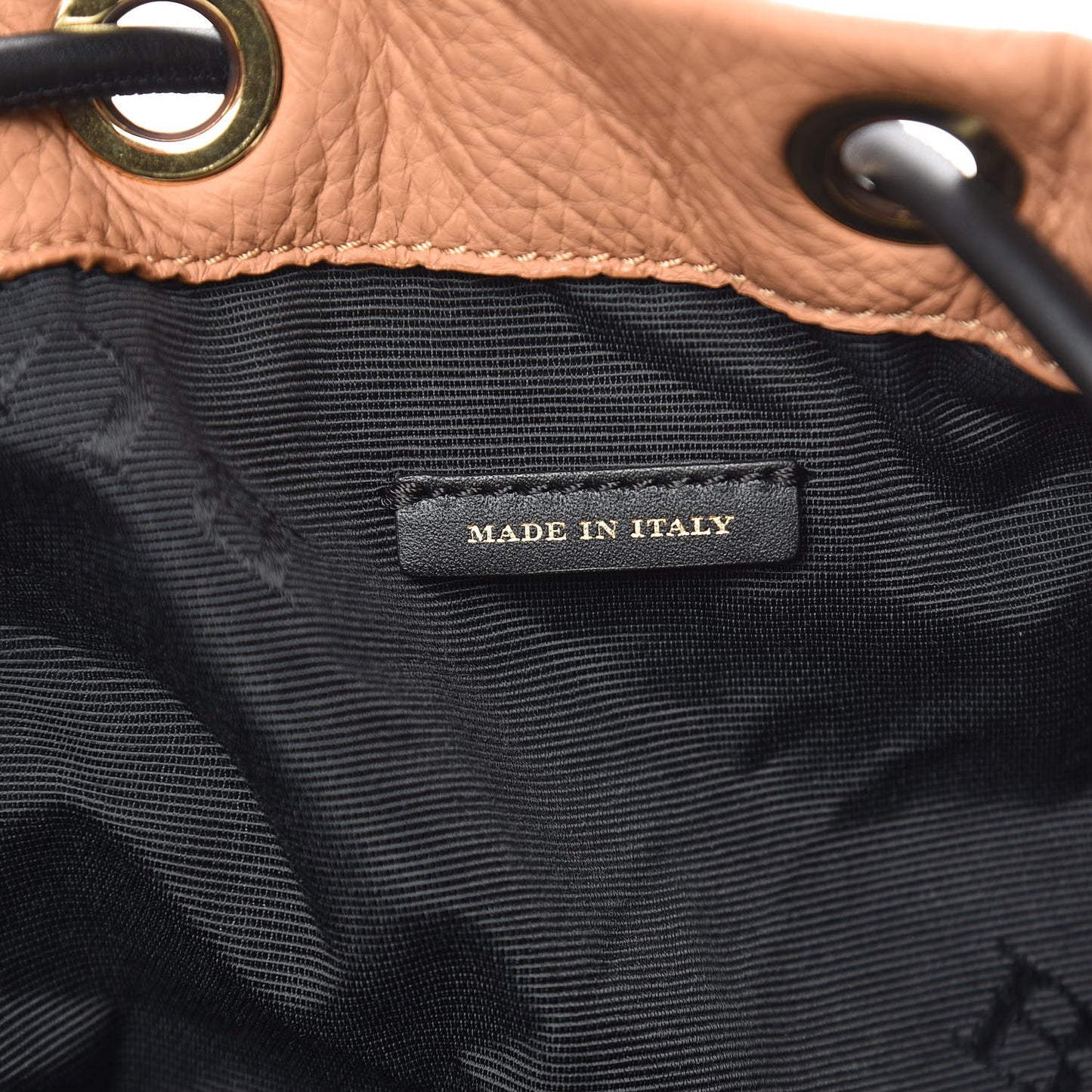 Deerskin Medium Rucksack Backpack Pale Apricot