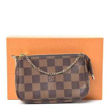 Louis Vuitton Damier Ebene Mini Pochette Accessories 8 of 8