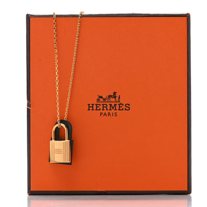 Hermes Swift O'Kelly Pendant Necklace Black 8 of 8