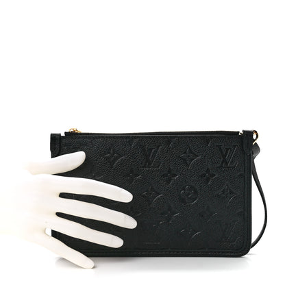 Louis Vuitton Empreinte CarryAll PM Pochette Black 2 of 10