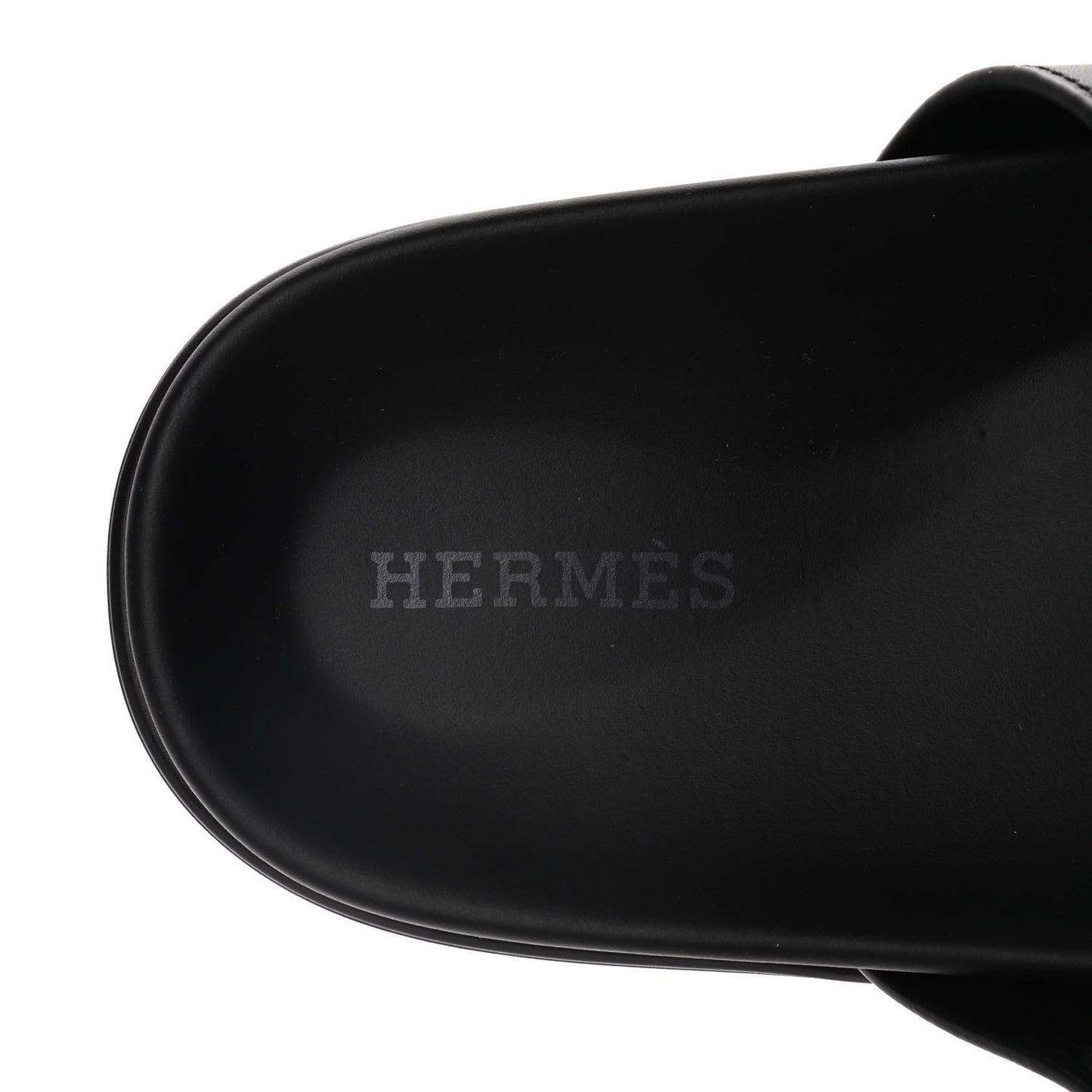 Calfskin Womens Chypre Sandals 36.5 Black