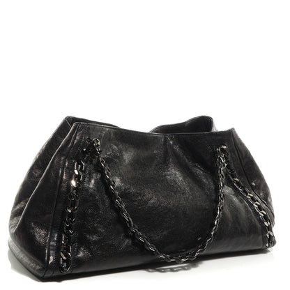 Chanel Glazed Caviar East West Modern Chain Tote Black 3 of 7