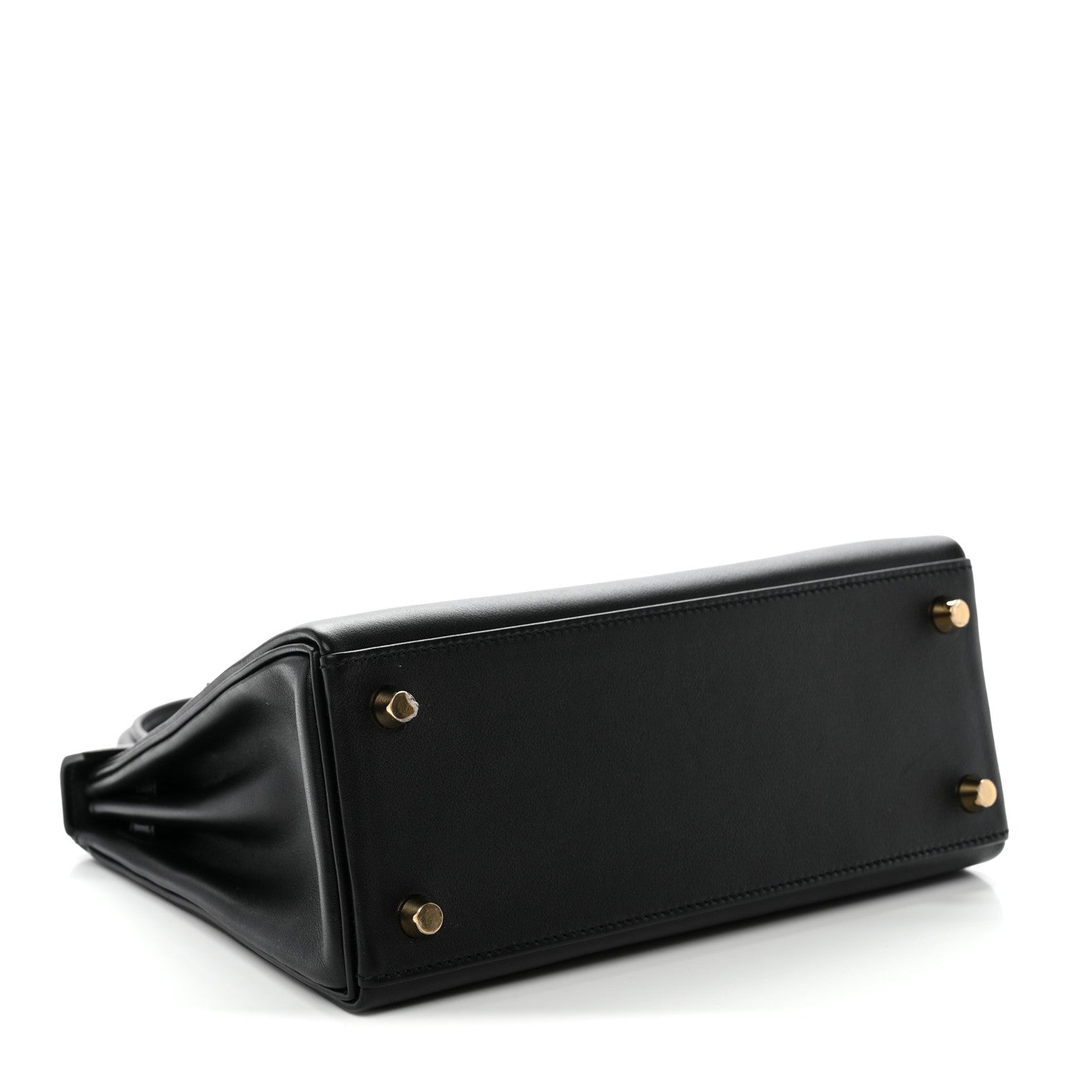 Hermes Cheri Calfskin Kelly Retourne 25 Black 4 of 12