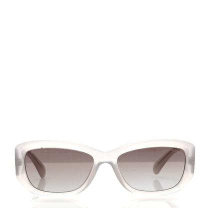 Chanel Acetate Rectangle Sunglasses 5493 Grey 2 of 7