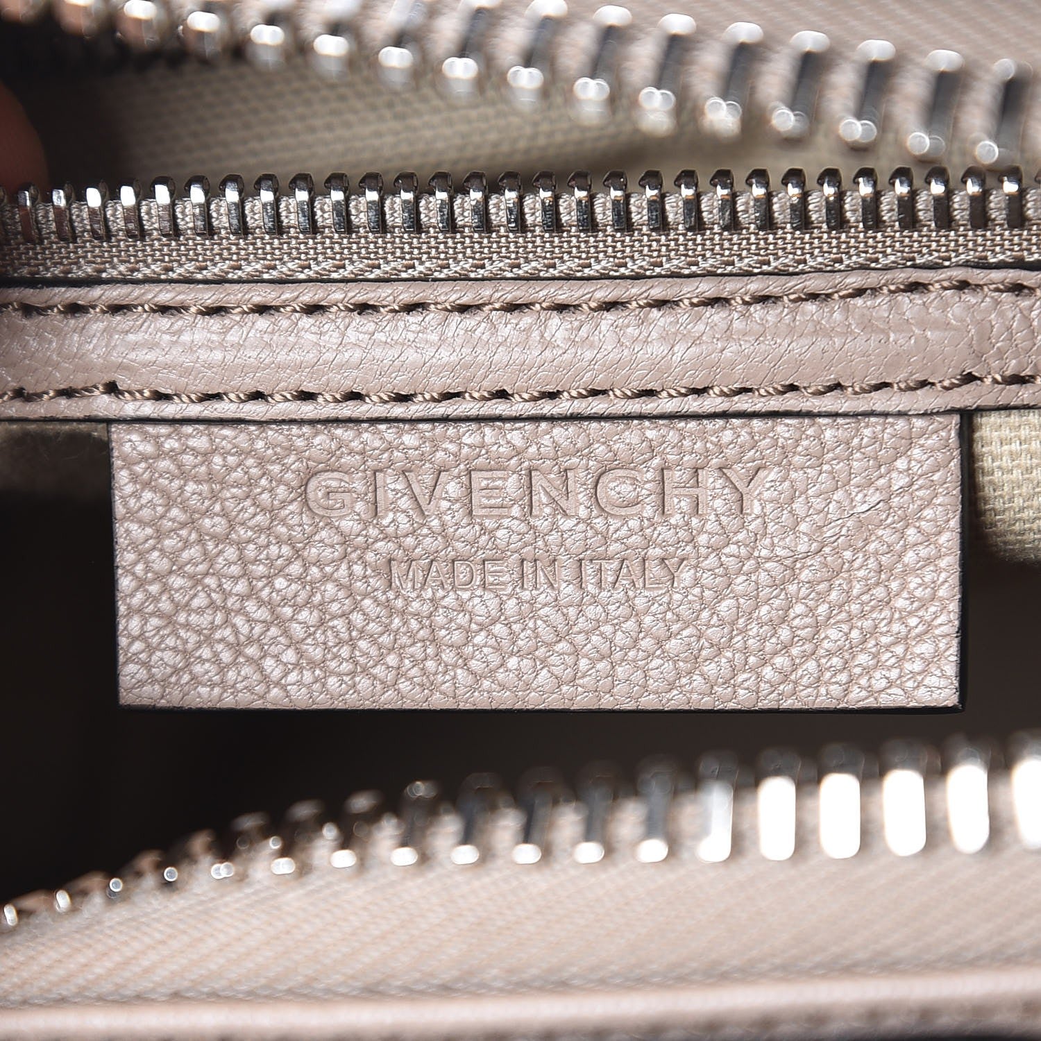 Givenchy Sugar Goatskin Mini Tri-Color Antigona Linen 6 of 9