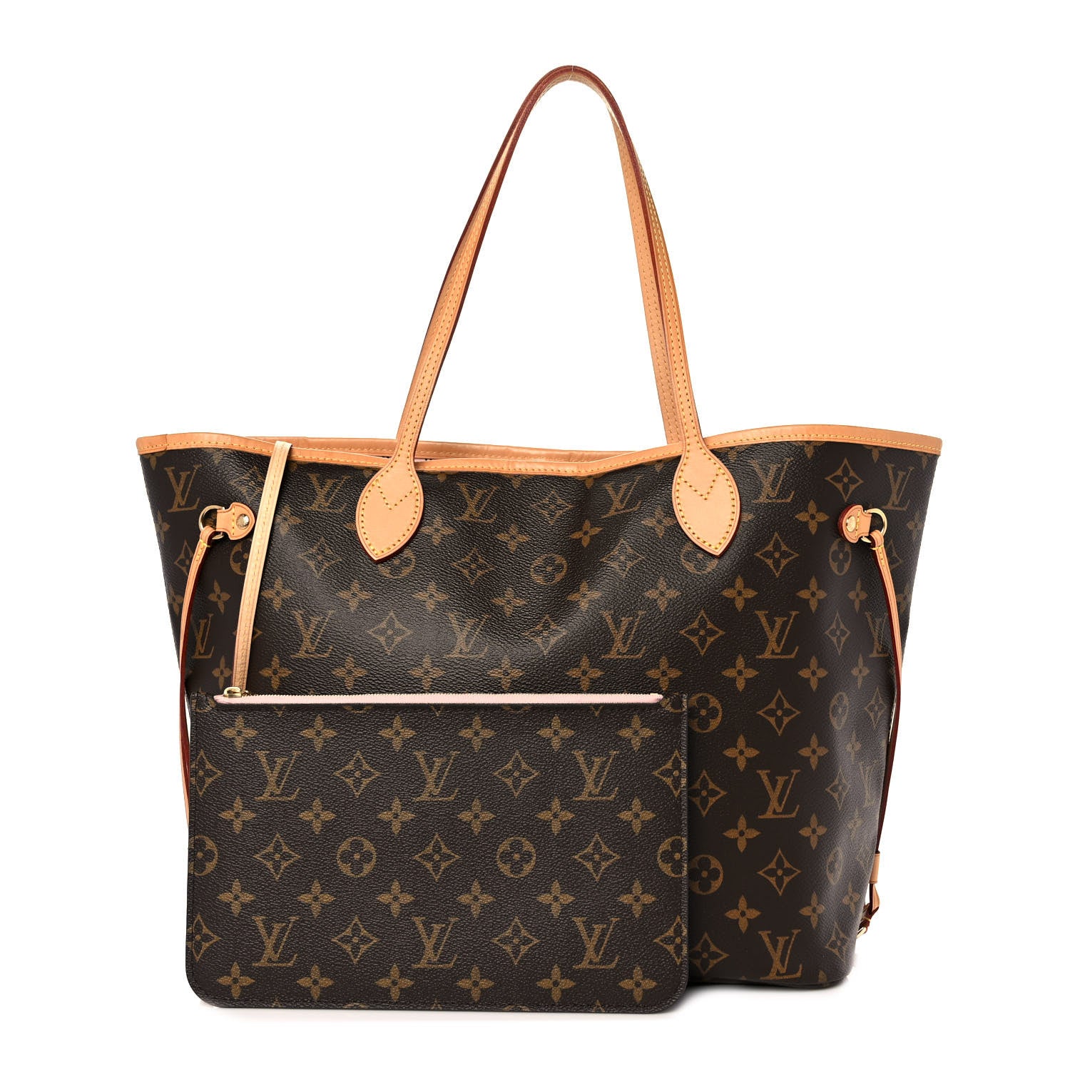 Louis Vuitton Monogram Neo Neverfull MM Rose Ballerine 1 of 11