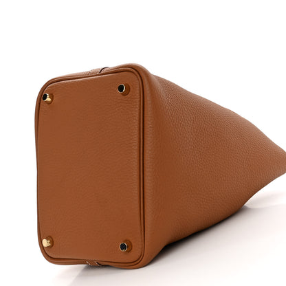 Hermes Taurillon Clemence Picotin Lock 18 PM Gold 10 of 10