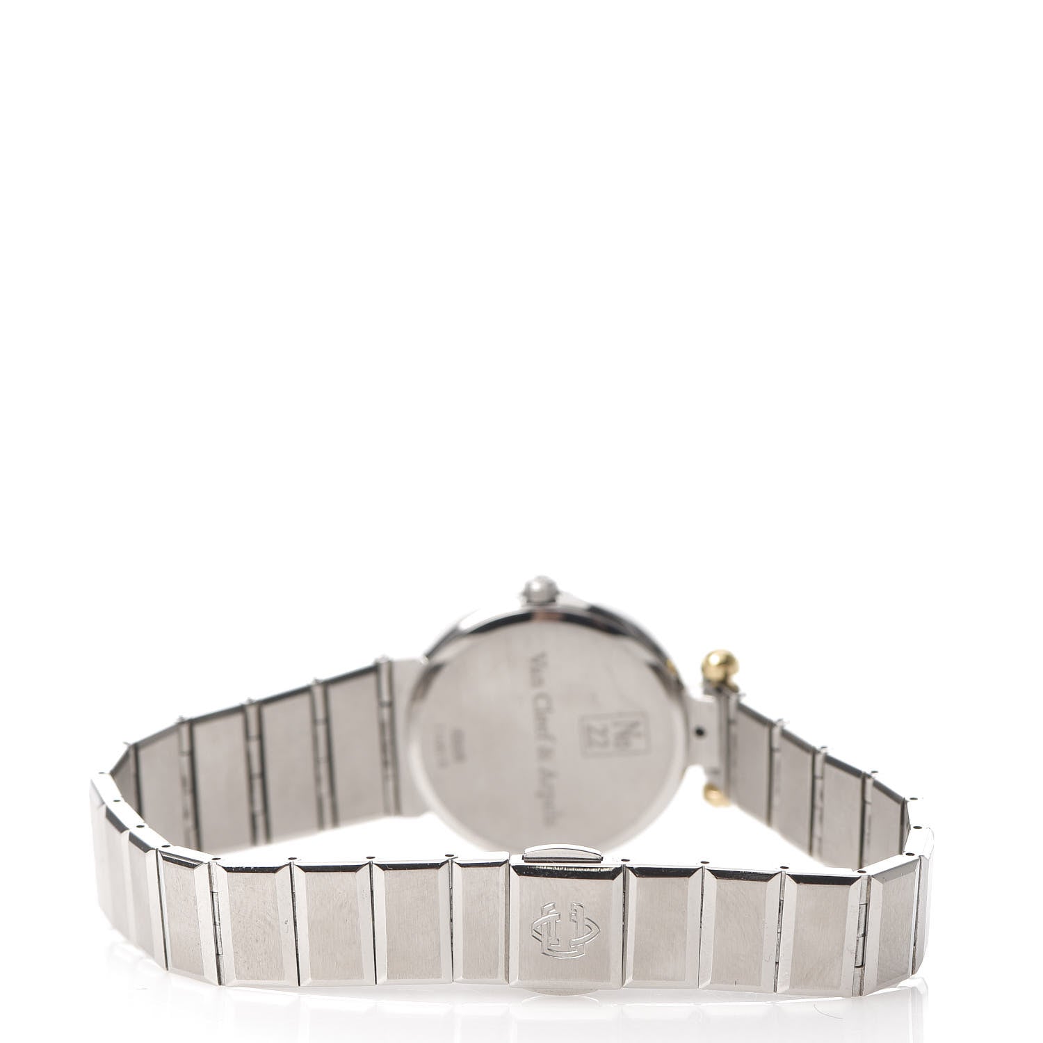 Van Cleef & Arpels Stainless Steel 24mm La Collection Quartz Watch 4 of 6