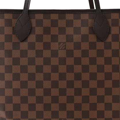 Louis Vuitton Damier Ebene Neo Neverfull MM Rose Ballerine 8 of 10