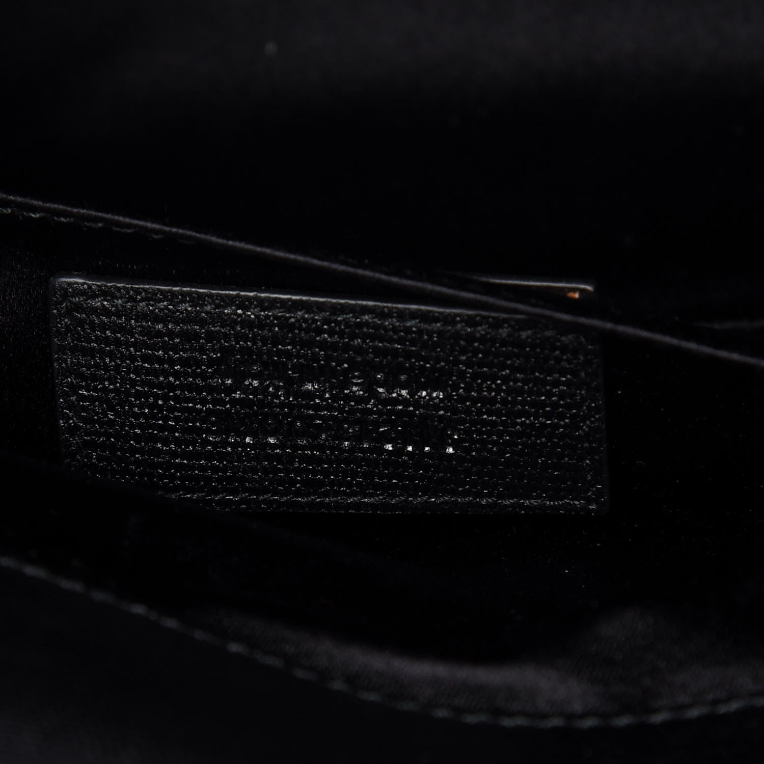 Saint Laurent Textured Calfskin Classic Y Ligne Clutch Black 8 of 9