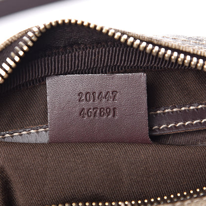 Gucci GG Plus Monogram Small Shoulder Bag Dark Brown 7 of 10