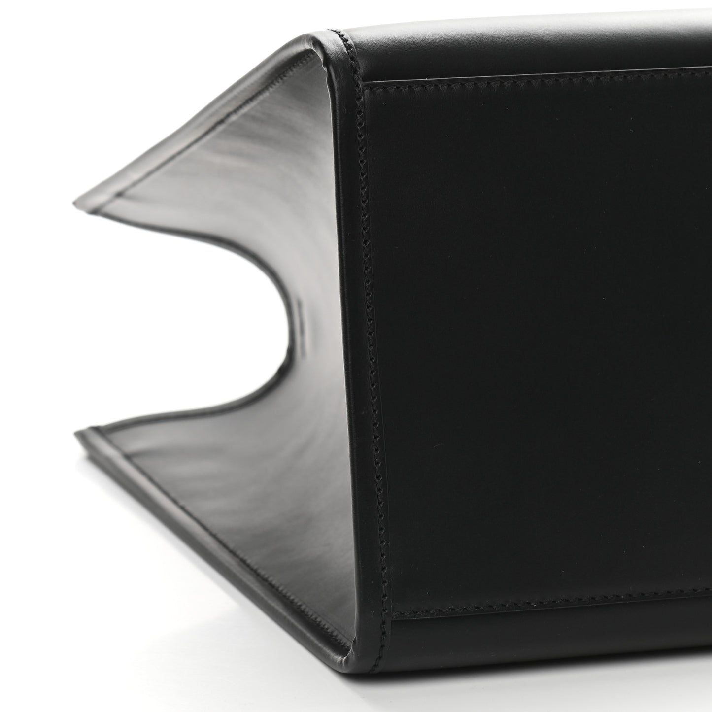 Vitello King Plexiglass Large Fendi Sunshine Shopper Tote Black