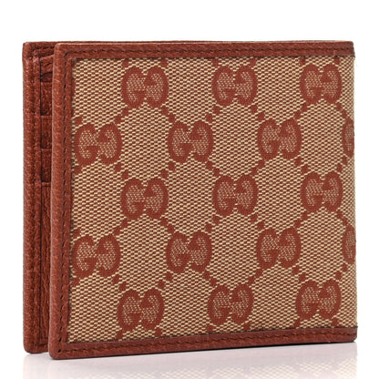 Gucci X MLB Monogram NY Yankees Bi-Fold Wallet Beige Ruggine Ivory 3 of 8