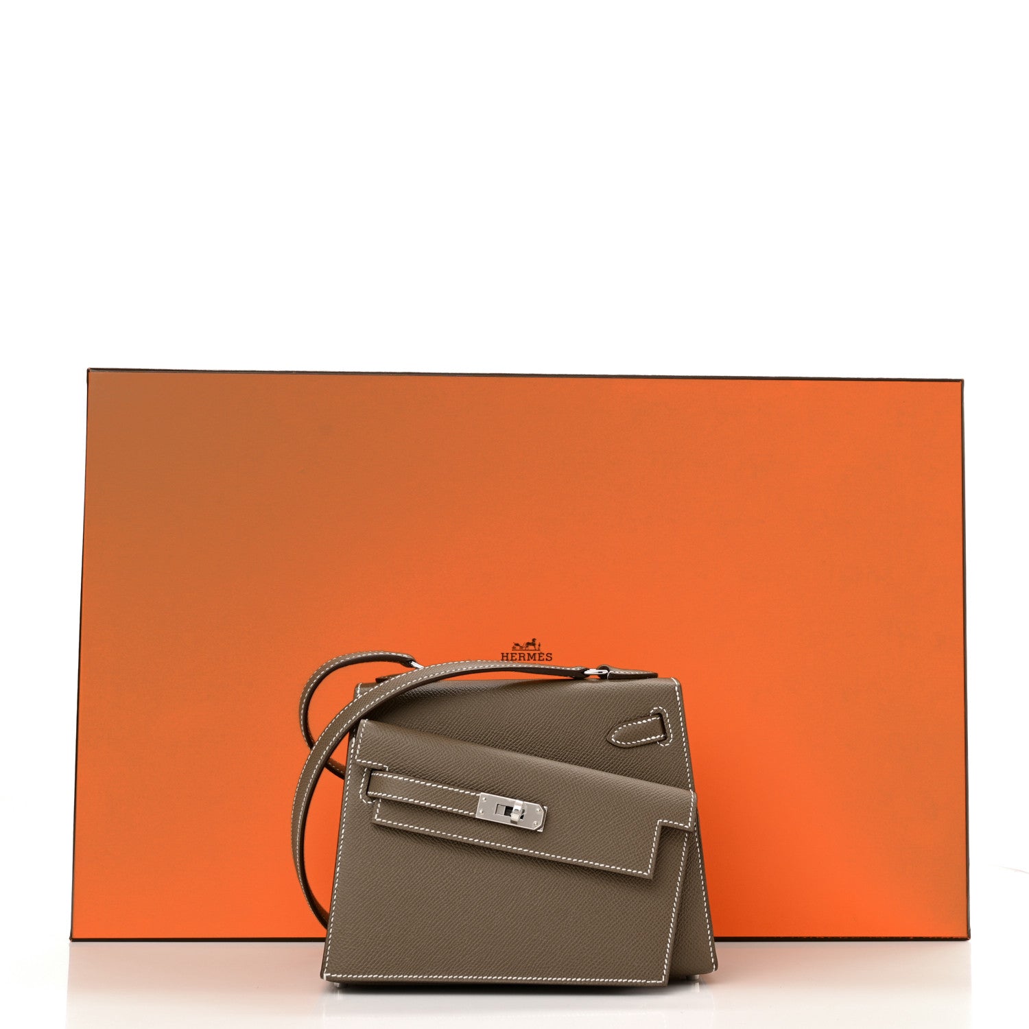 Hermes Epsom Kelly En Desordre Sellier 20 Etoupe 11 of 11