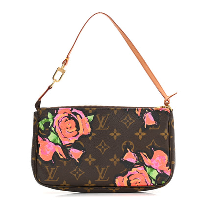 Louis Vuitton Monogram Roses Pochette Accessories 1 of 11