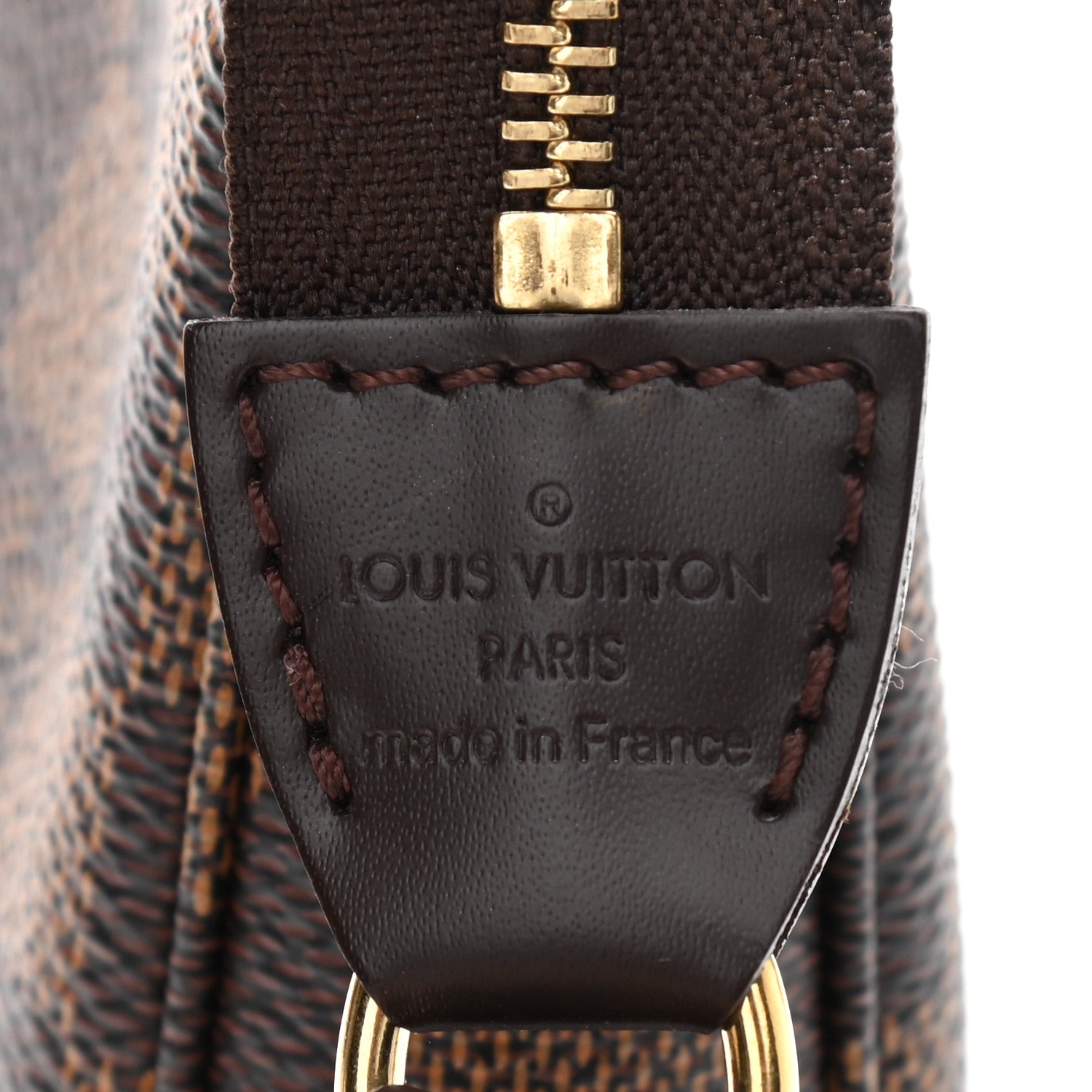 Louis Vuitton Damier Ebene Pochette Accessories NM 8 of 9